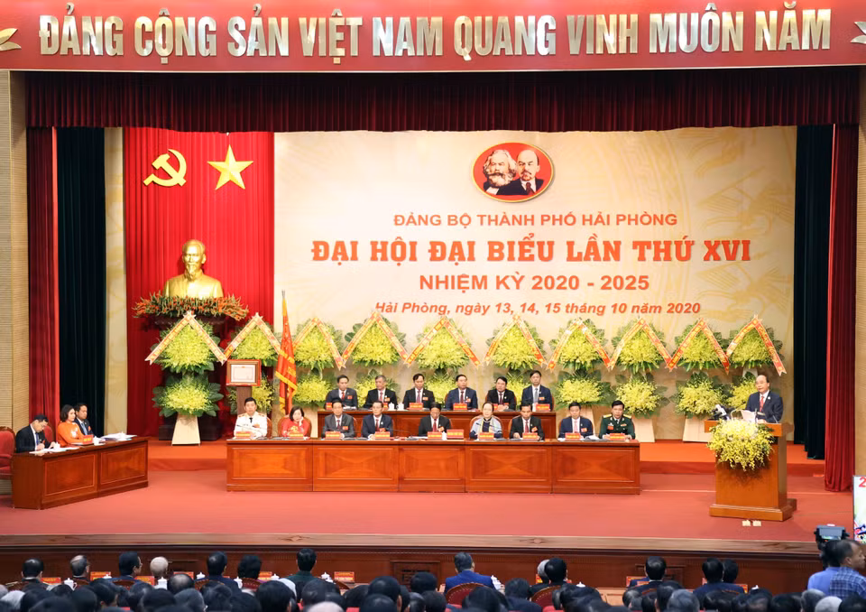 Thủ tướng Nguyễn Xuân Phúc phát biểu chỉ đạo Đại hội. (Ảnh: Thống Nhất/TTXVN)