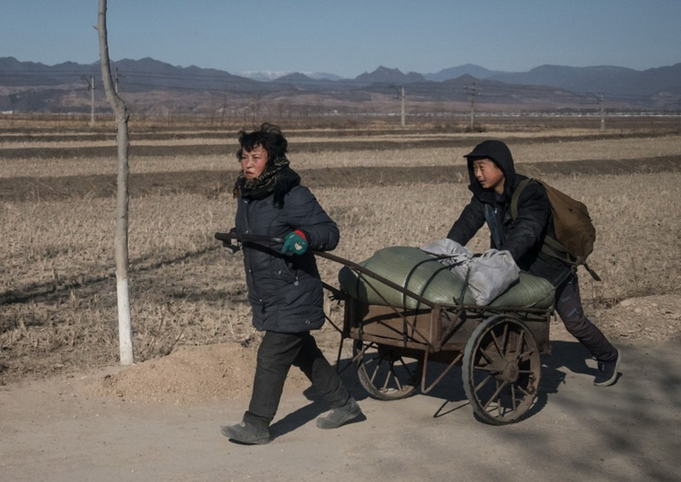 Người dân ở tỉnh Bắc Hamgyong, tháng 9/2017. (Nguồn: AFP)