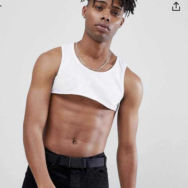 Một mẫu crop top khó hiểu dành cho nam giới. (Nguồn: asbos_sos/Instagram)