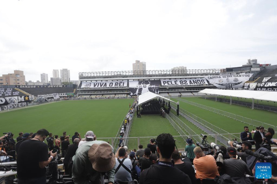 Pele từng giành được 3 chức vô địch World Cup cùng đội tuyển vào các năm 1958, 1962 và 1970. (Nguồn: Xinhua)