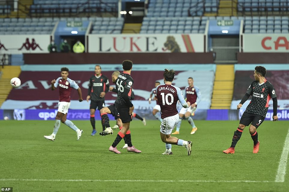 Tuy nhiên, đó là tất cả những gì mà Liverpool làm được ở trận này trước khi Jack Grealish tỏa sáng...