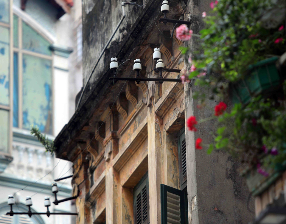 Nét thời gian trong lòng Hội Vũ. (Ảnh: Thanh Tùng/TTXVN)