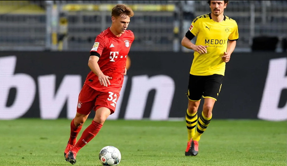 Bên kia chiến tuyến, Kimmich tiếp tục thể hiện phong độ ấn tượng... (Nguồn: FcBayern)