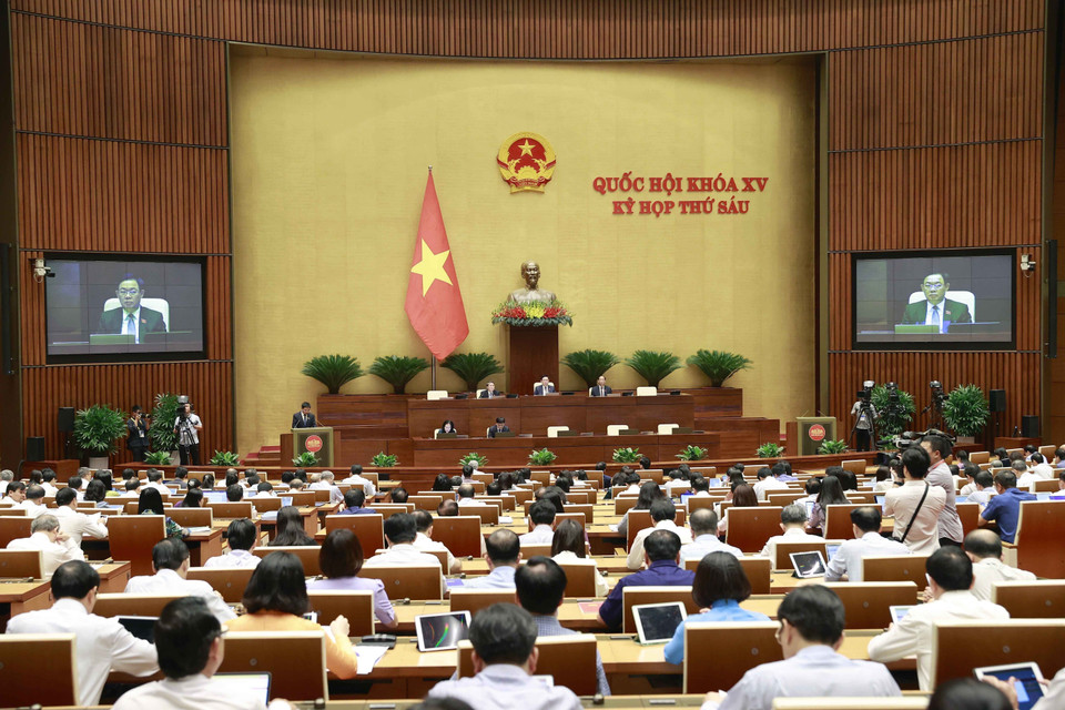 Quang cảnh phiên họp. (Ảnh: Doãn Tấn/TTXVN)