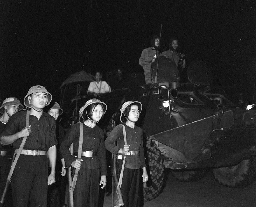 Tự vệ Thủ đô sẵn sàng chiến đấu trong 12 ngày đêm tháng 12/1972. (Ảnh: TTXVN)