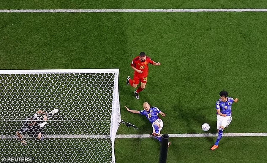 Kết quả đã được công nhận và Nhật Bản đã giành vé đi tiếp. (Nguồn: Reuters)