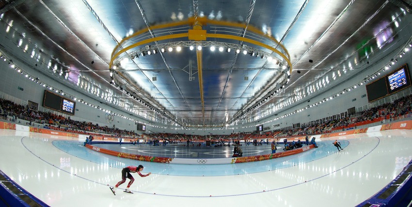 Nữ vận động viên người Đức tham dự môn trượt tuyết tốc độ nội dung 3.000m. (Nguồn: Getty)