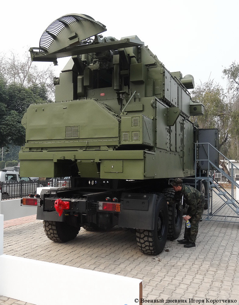 Tổ hợp tên lửa phòng không Tor-M2KM Nga sẽ cung cấp cho Ấn Độ. (Nguồn: Rotec.ru)