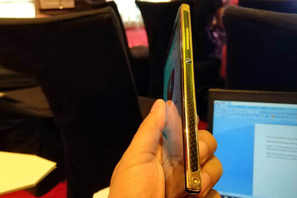 Mặt bên của Alpha One. (Ảnh: T.H/Vietnam+)