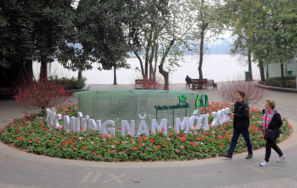 Khách quốc tế đến Việt Nam tháng 1/2023 đạt trên 871.000 lượt người, tăng 23,2% so với tháng 12/2022. Trong số đó, Hàn Quốc vẫn dẫn đầu thị trường khách quốc tế tới Việt Nam. (Ảnh: Thanh Tùng/TTXVN)