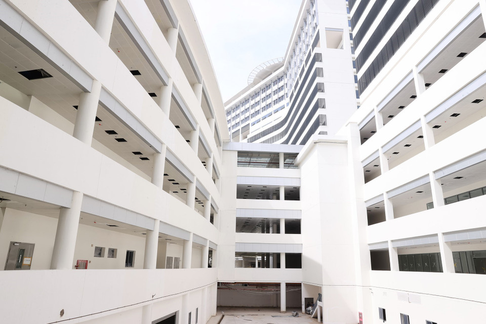 Bệnh viện Đa khoa Bình Dương mới (phường Định Hòa, thành phố Thủ Dầu Một). (Ảnh: Dương Giang/TTXVN)