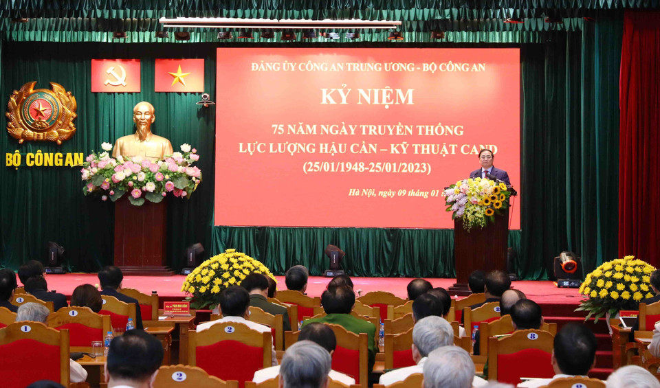 Quang cảnh buổi lễ kỷ niệm. (Ảnh: Phạm Kiên/TTXVN)