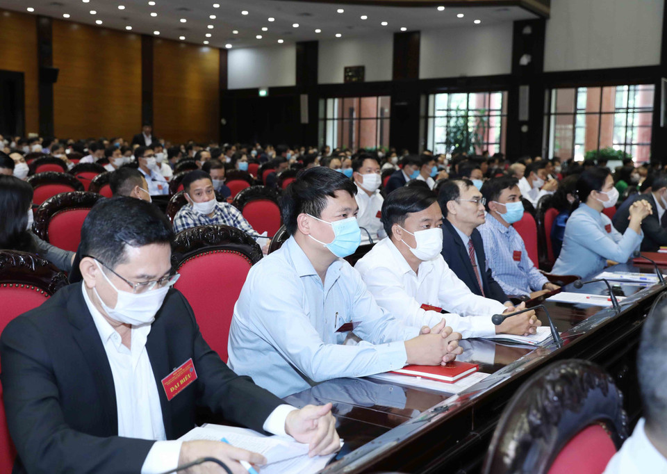 Đại biểu dự Hội nghị. (Ảnh: Phương Hoa/TTXVN)