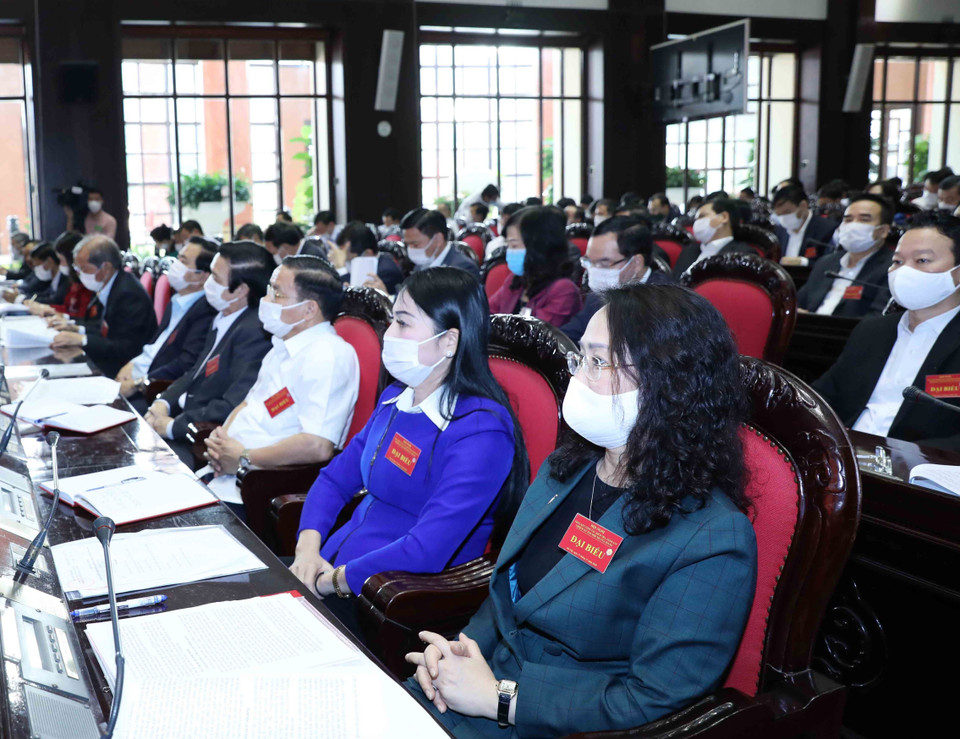 Đại biểu dự Hội nghị. (Ảnh: Phương Hoa/TTXVN)