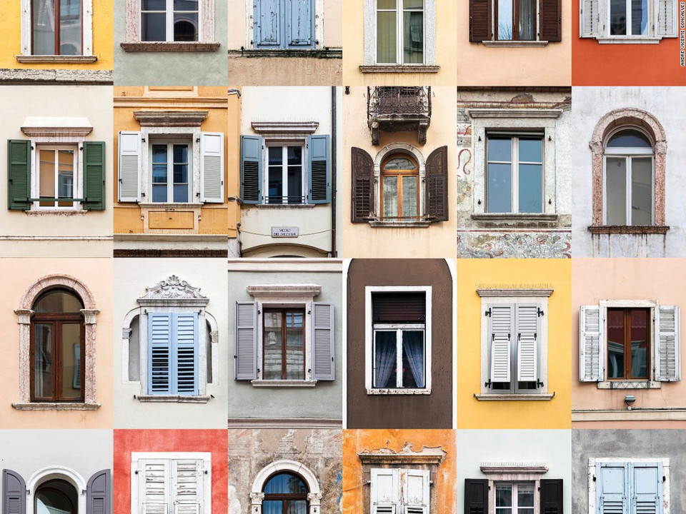 Trento (Italy)​ - Tới nay, hầu hết những khung cửa sổ trong bộ sưu tập của Goncalves nằm ở Bồ Đào Nha và Italy. Goncalves đã lên kế hoạch tiếp tục chụp ảnh ở Bucharest, Barcelona và London. (Nguồn: cnn.com)
