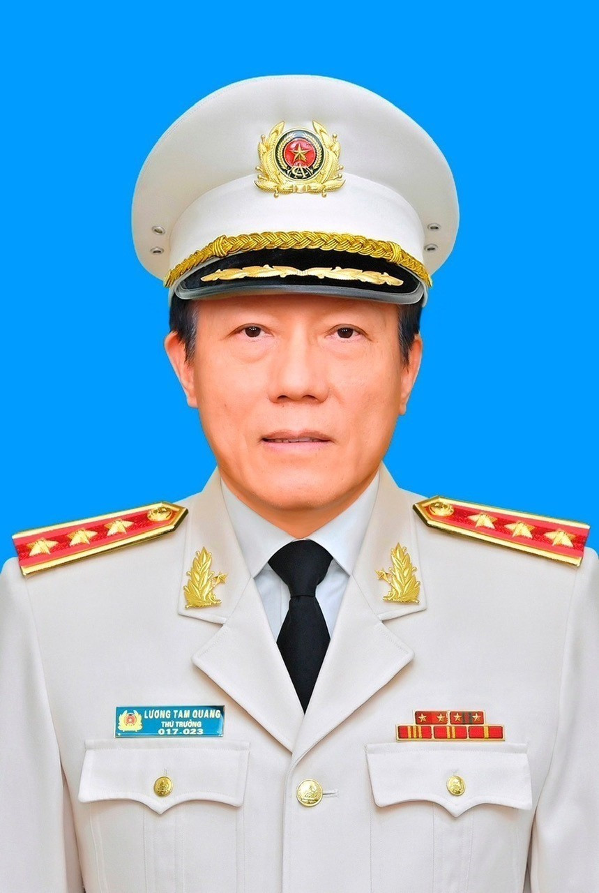 Thượng tướng Lương Tam Quang, Bộ trưởng Bộ Công an. (Ảnh: TTXVN)