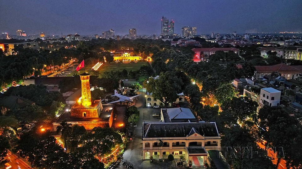 Hà Nội xứng tầm là Thủ đô của một đất nước năng động, đổi mới và phát triển. (Ảnh: Vũ Sinh/TTXVN)