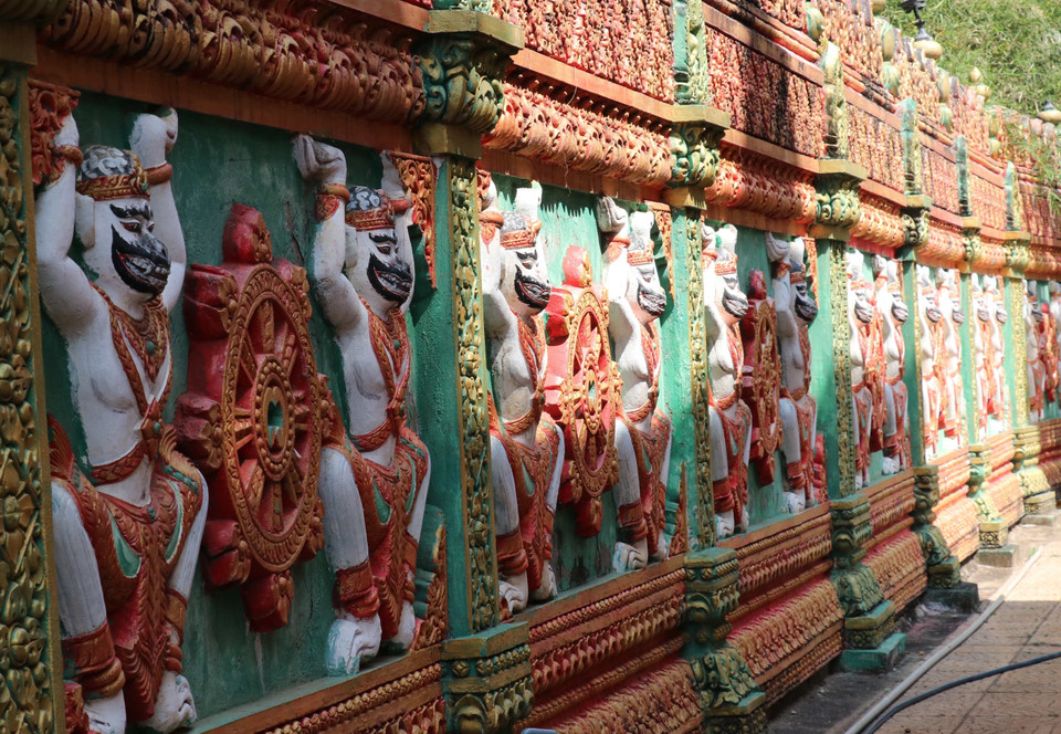 Chùa Sóc Lớn được xây dựng năm 1931, khánh thành năm 1937. (Ảnh: Sỹ Tuyên/TTXVN)