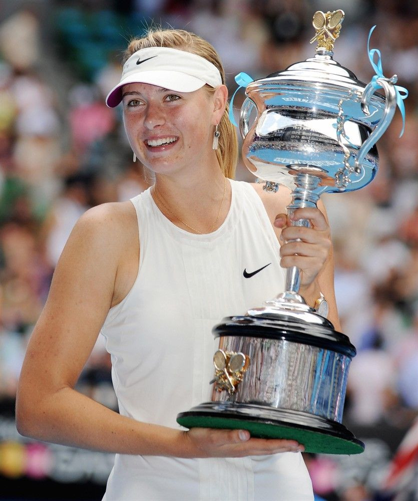 Đến năm 2008, Sharapova có danh hiệu Grand Slam thứ 3 khi giành chức vô địch Australian Open. (Nguồn: Getty Images)