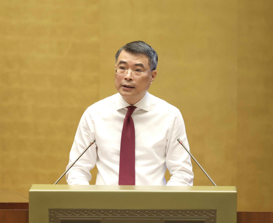 Ông Lê Minh Hưng, Ủy viên Bộ Chính trị, Bí thư Trung ương Đảng, Trưởng Ban Tổ chức Trung ương quán triệt nội dung chủ yếu của Chỉ thị số 35-CT/TW. (Ảnh: Phương Hoa/TTXVN)