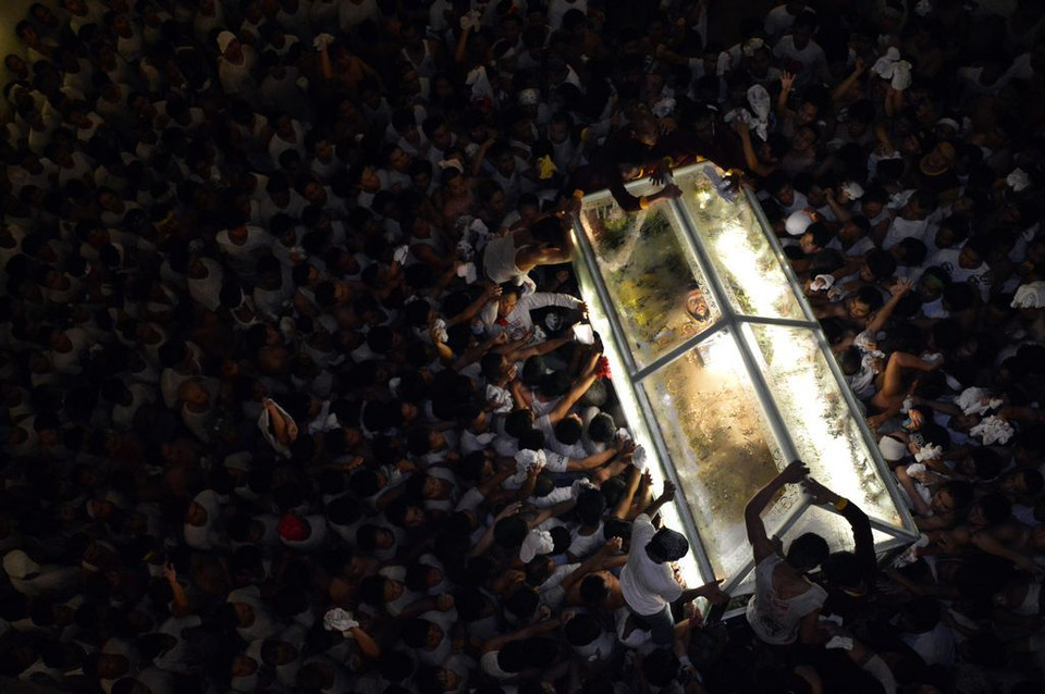 Lễ rước Mahal na Senyor ở ở thị trấn Lucban, Philippines. (Nguồn: NatGeo)