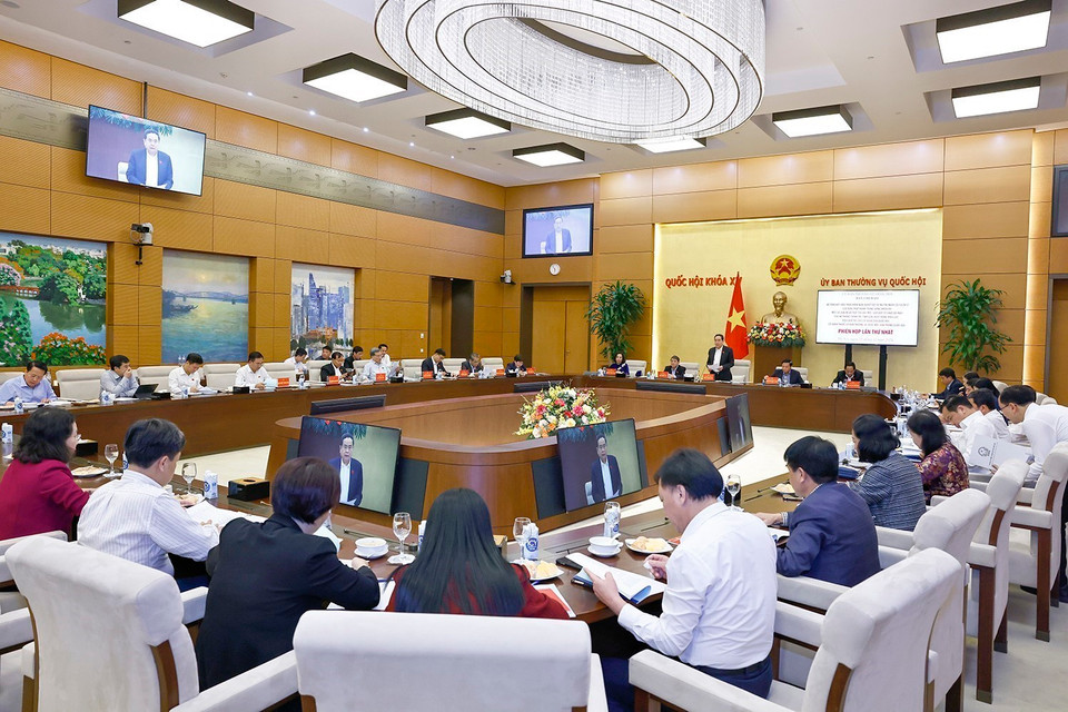 Quang cảnh phiên họp. (Ảnh: Doãn Tấn/TTXVN)