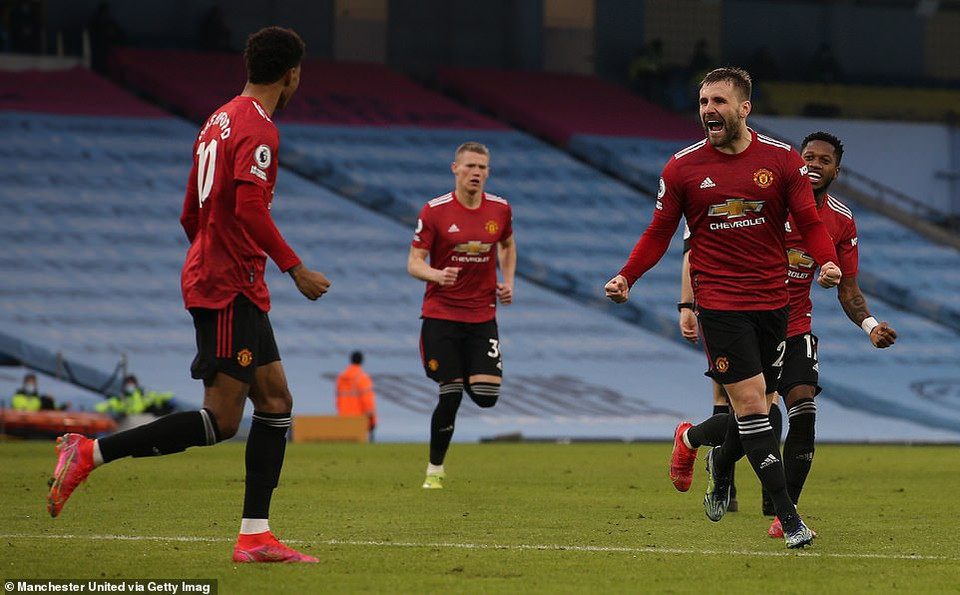 ...ghi bàn thắng ấn định tỷ số 2-0 cho Quỷ đỏ. (Nguồn: Getty Images)