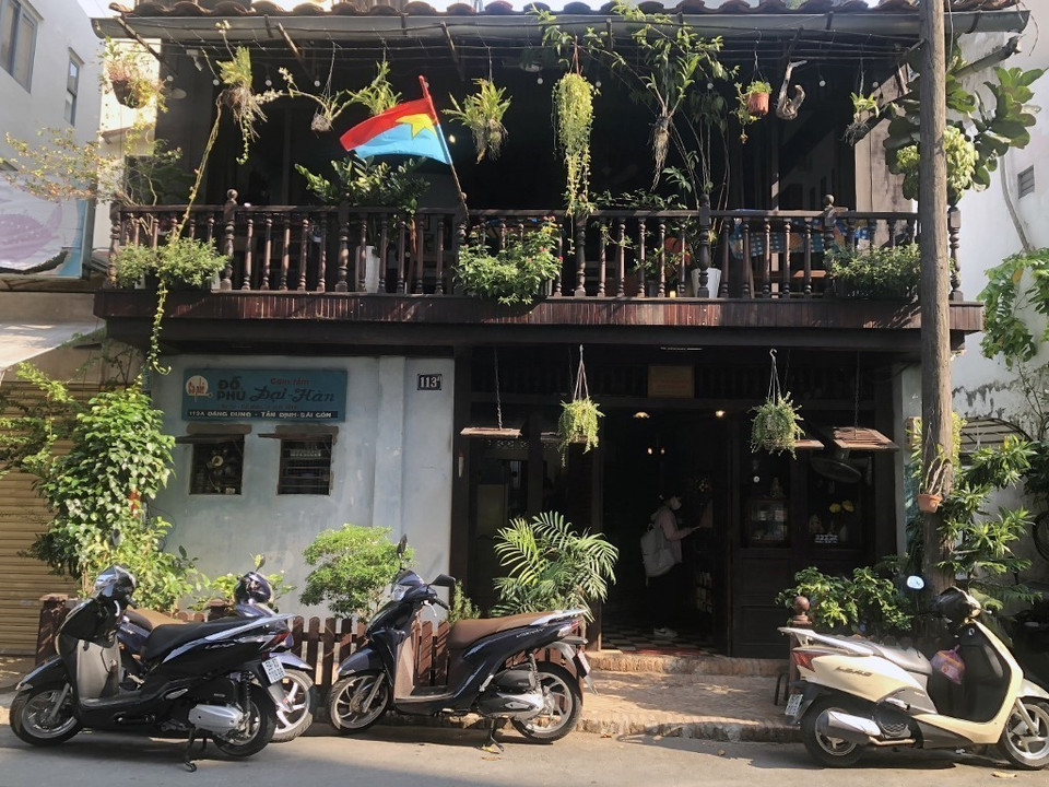 Căn nhà số 113A Đặng Dung, là một cơ sở cách mạng được giữ gìn, bảo tồn và khai thác từ chính những người là con cháu, thế hệ sau của các chiến sỹ Biệt động Sài Gòn từ căn hầm bí mật trong chiếc tủ áo, hòm thư bí mật...(Ảnh: Mỹ Phương/TTXVN)