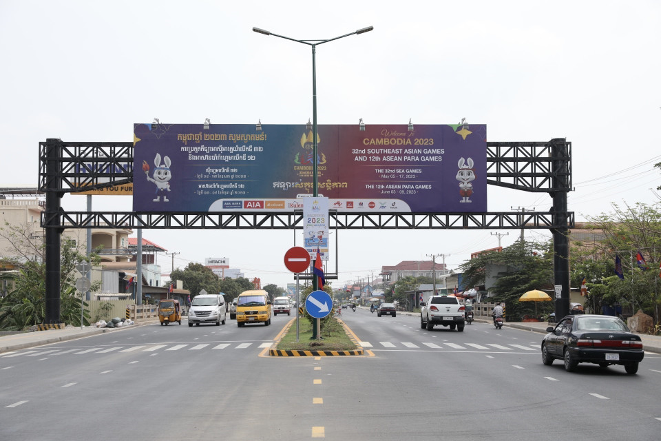 Chỉ còn một tuần nữa, Đại hội Thể thao Đông Nam Á lần thứ 32 (SEA Games 32) sẽ chính thức khai mạc tại Thủ đô Phnom Penh (Campuchia). (Ảnh: Minh Quyết/TTXVN)