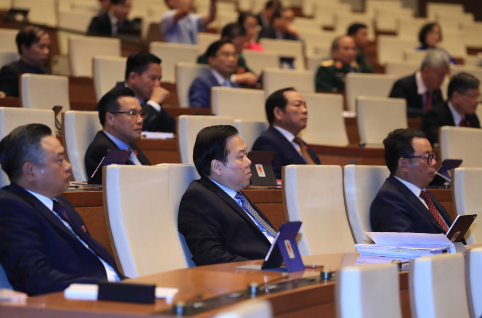 Các đại biểu dự phiên khai mạc. (Ảnh: TTXVN)