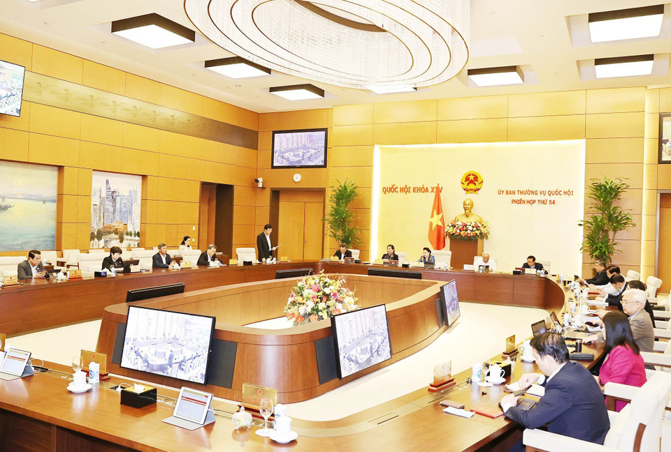 Quang cảnh phiên khai mạc. (Ảnh: Trọng Đức/TTXVN)