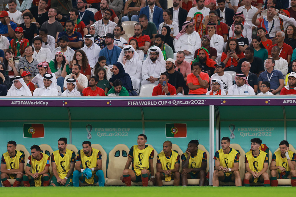 Với những gì đã diễn ra, khả năng Ronaldo tiếp tục dự bị ở trận gặp Maroc là rất lớn. (Ảnh: Hải An/Vietnam+)