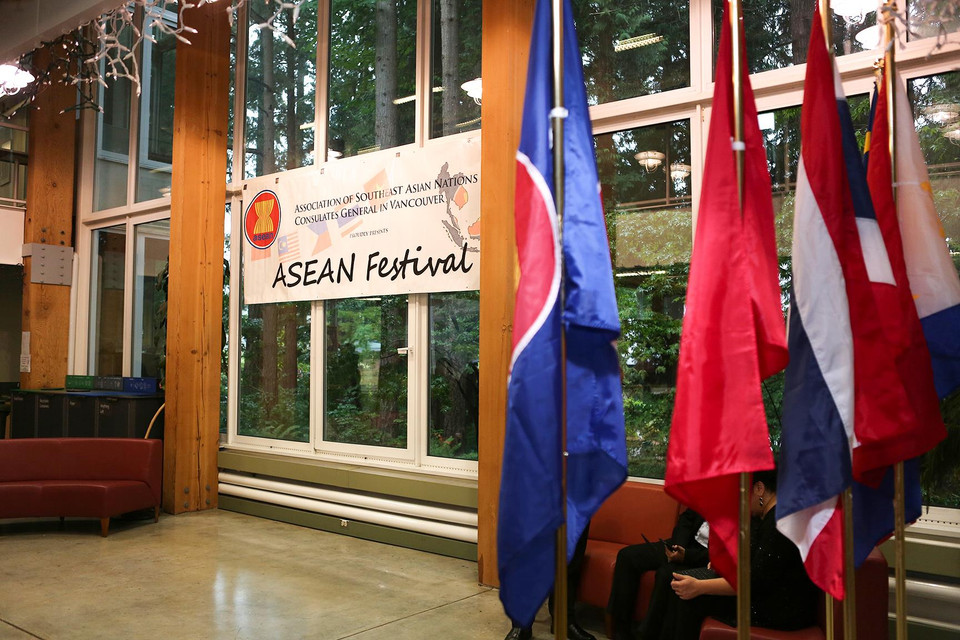 Lễ hội ASEAN 2017 có chủ đề 'Ấm áp Đông Nam Á.' Đây là hoạt động thường niên do Tổng lãnh sự quán 5 nước ASEAN tại Vancouver, bao gồm Indonesia, Malaysia, Phlippines, Thái Lan và Việt Nam, phối hợp tổ chức. (Ảnh: PV/Vietnam+)