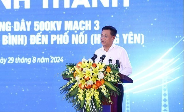 Ông Lê Ngọc Quang, Tổng Giám đốc Đài Truyền hình Việt Nam phát biểu. (Ảnh: Huy Hùng/TTXVN)