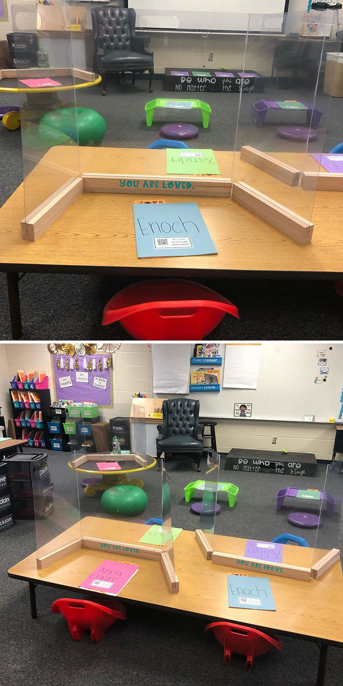 Những tấm kính chắn đảm bảo an toàn. (Nguồn: Boredpanda)