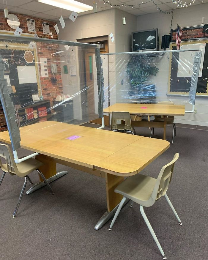 Những vách ngăn đơn giản nhưng rất hiệu quả. (Nguồn: Boredpanda)