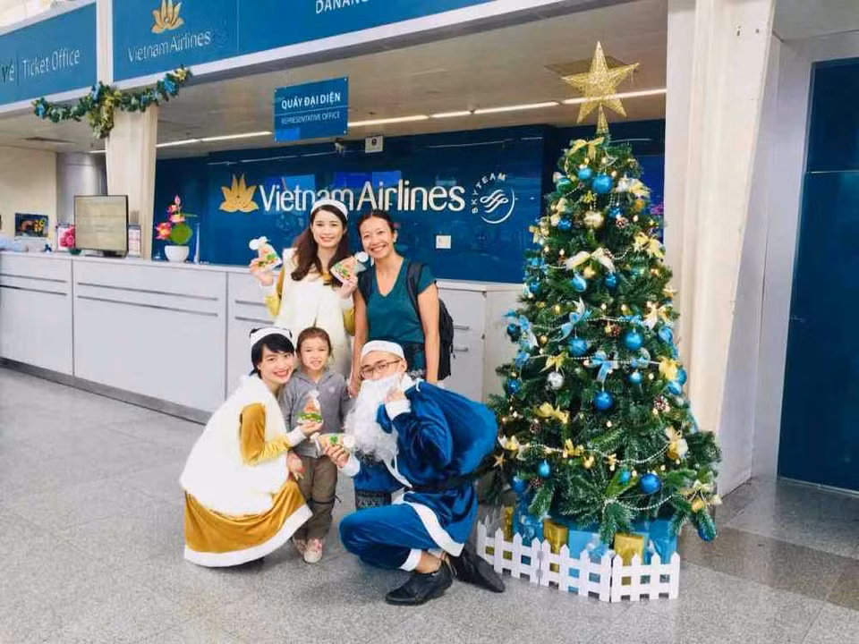 Đây là nỗ lực của đội ngũ nhân viên Vietnam Airlines với mong muốn mang lại một mùa Giáng sinh ấm áp và ngọt ngào cho các hành khách.