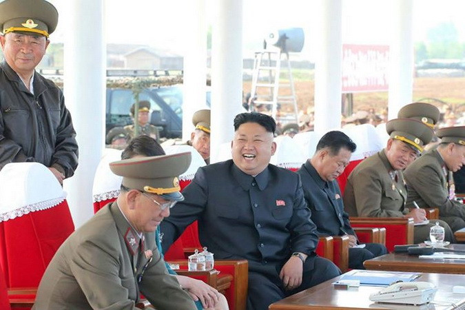 Nhà lãnh đạo KJim Jong-Un xuất hiện trong một sự kiện hồi tháng 5/2014. (Nguồn: Reuters)