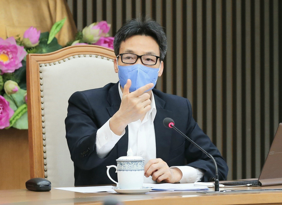 Phó Thủ tướng Vũ Đức Đam phát biểu. (Ảnh: Doãn Tấn/TTXVN)