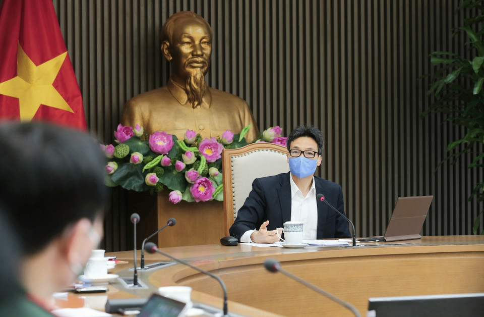 Phó Thủ tướng Vũ Đức Đam phát biểu. (Ảnh: Doãn Tấn/TTXVN)