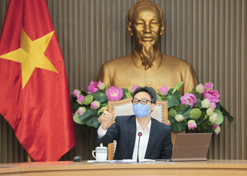 Phó Thủ tướng Vũ Đức Đam phát biểu. (Ảnh: Doãn Tấn/TTXVN)