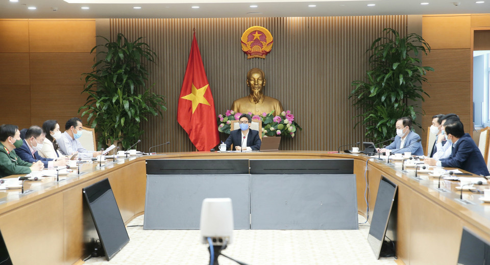 Phó Thủ tướng Vũ Đức Đam phát biểu. (Ảnh: Doãn Tấn/TTXVN)