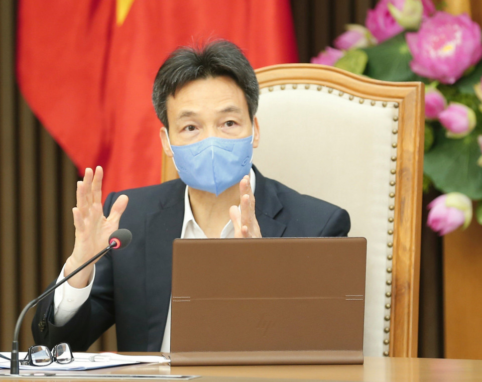 Phó Thủ tướng Vũ Đức Đam phát biểu. (Ảnh: Doãn Tấn/TTXVN)