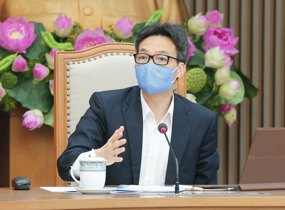 Phó Thủ tướng Vũ Đức Đam phát biểu. (Ảnh: Doãn Tấn/TTXVN)