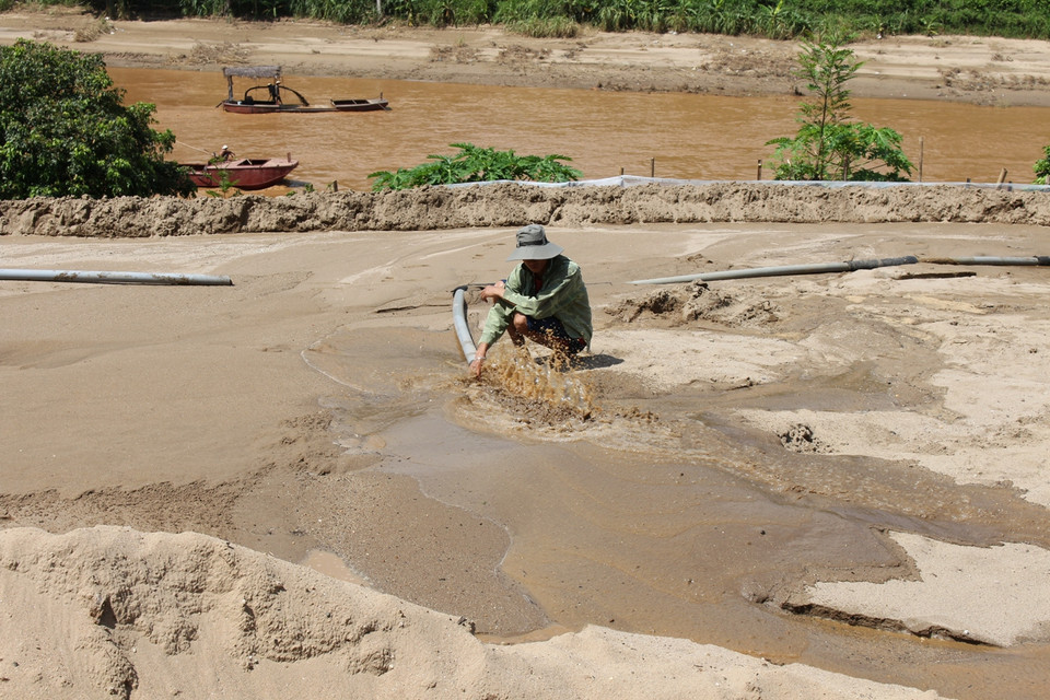 Tài nguyên khoảng sản đang bị chiếm đoạt một cách trắng trợn. (Ảnh: Hùng Võ/Vietnam+)