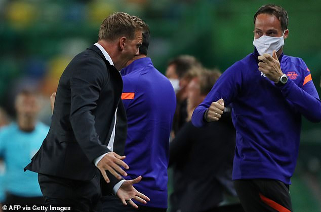 Với chiến thắng này, Julian Nagelsmann cũng trở thành huấn luyện viên trẻ nhất vào bán kết giải đấu danh giá nhất châu Âu. (Nguồn: Getty Images)