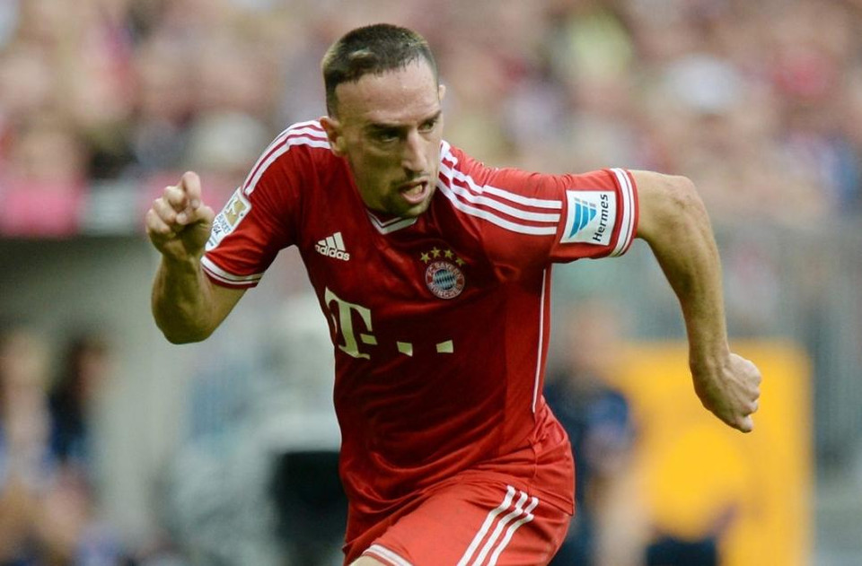 Franck Ribery của Bayern Munich.