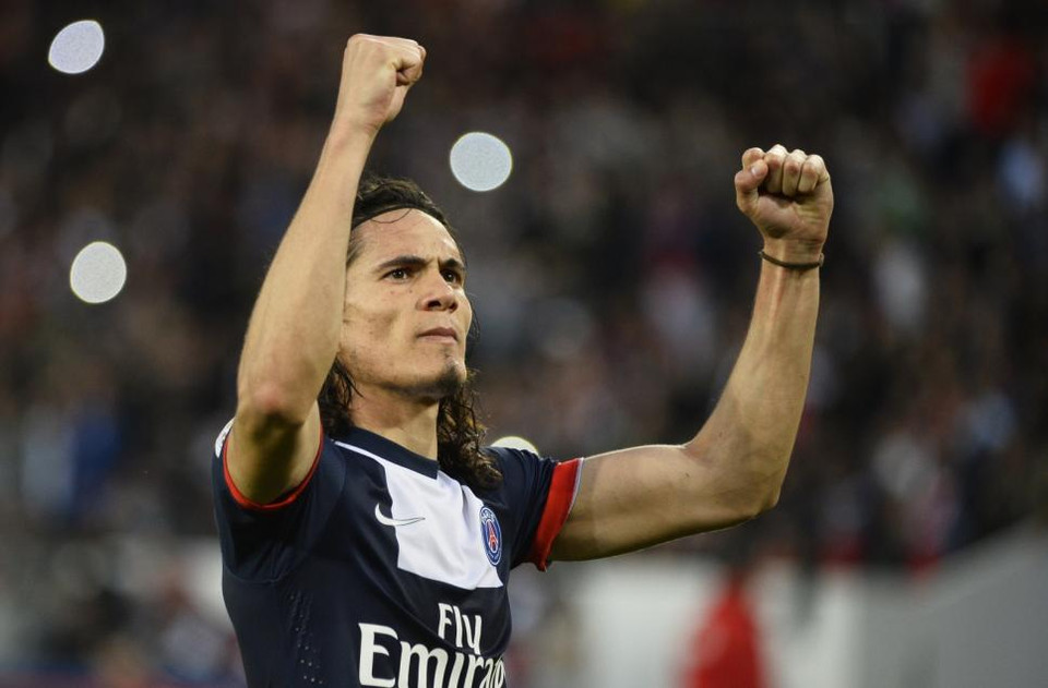 Edison Cavani của PSG.