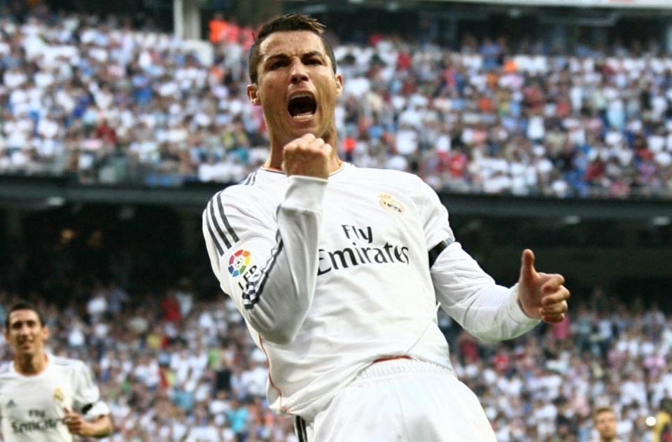 Cristiano Ronaldo của Real Madrid.