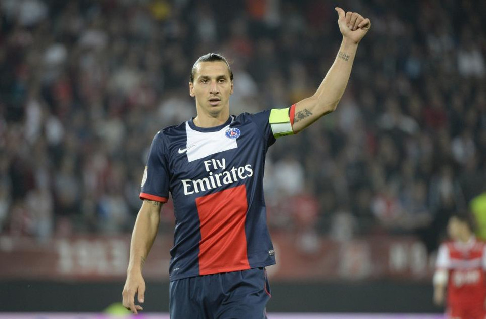 Zlatan Ibrahimovic của PSG